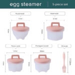 Khuôn Nhựa Hấp Trứng 4 Cái - Giao Màu Ngẫu Nhiên - Ảnh 2
