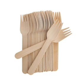 Nĩa Gỗ (KH) 16cm (100 cái)