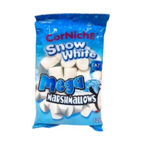 Kẹo Xốp Trắng Marshmallow Trắng Lớn (120g)