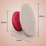 Bàn Xoay Nhựa 8020 - 30cm - Chân Đế Giao Màu Ngẫu Nhiên - Ảnh 2