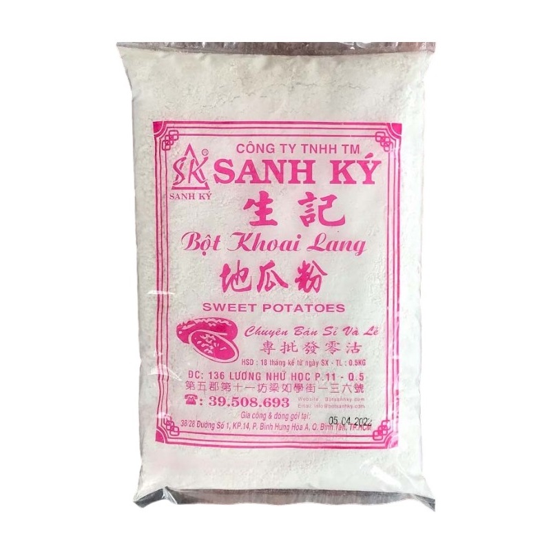 bot-khoai-lang-sanh-ky500g Bột Khoai Lang Sanh Ký (500g) - Ảnh 1