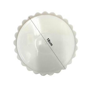 Dĩa Bánh Kem Nhựa (Size 18cm)