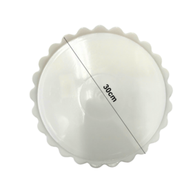 Dĩa Bánh Kem Nhựa Size 30cm