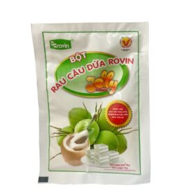 Bột Rau Câu Dừa Jelly Rovin Hoàng Yến (10g - 1 gói)