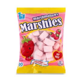 Kẹo Xốp Hương Dâu Heart Strawberry Marshmallows (80g)