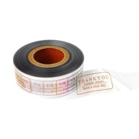 Cuộn Bao Bánh Mềm Họa Tiết Chữ Thank You