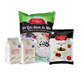 Combo Bánh Su Mềm Nhật Bản Fancy's