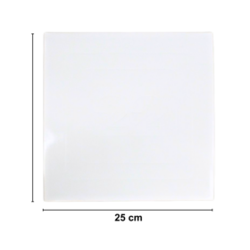 Đế Vuông K Mút Trắng (25cm)