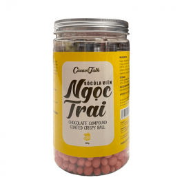 Sô Cô La Viên Ngọc Trai Màu Hồng - Hương Dâu Cacao Talk (400g)