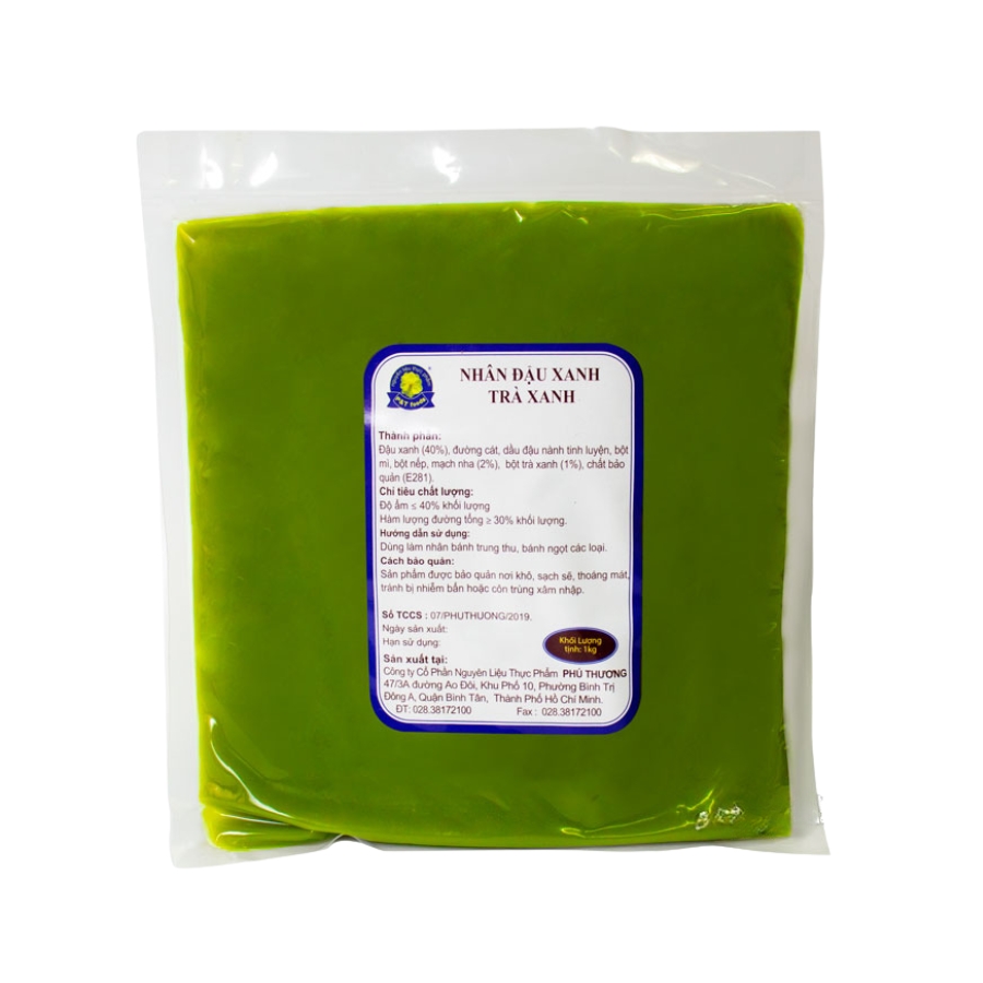 nhan-dau-xanh-tra-xanh-thumb ( Mã PT) Nhân Đậu Xanh Trà Xanh Phú Thương (1kg) - Ảnh 1