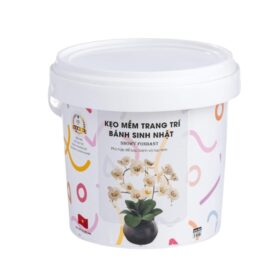 Đường Snowy Fondant Màu Đen (1kg)
