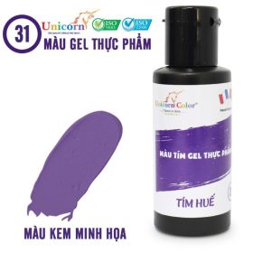 Màu Gel Tím Huế Unicorn D31 (28g)
