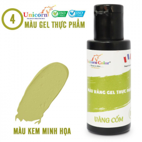 Màu Gel Vàng Cốm Unicorn D04 (28g)