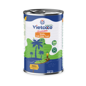 Nước Cốt Dừa Vietcoco Organic (400ml)