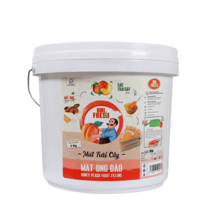 Mứt Mật Ong Đào Unifresh Xô (5Kg)
