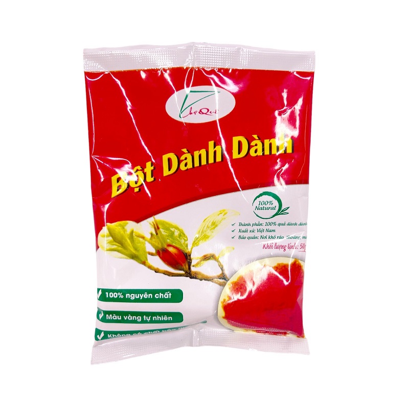 bot-danh-danh-cho-que Bột Dành Dành Chợ Quê (50g) - Ảnh 1