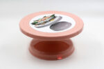 Bàn Xoay Nhựa Lớn Màu Hồng (30cm) - Ảnh 2