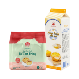 Combo Đế Tart Trứng và Kem Trứng Phô Mai Nhất Hương (Combo 2)