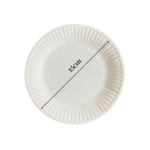 Đĩa Giấy Đựng Bánh Màu Trắng GC06