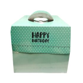 Hộp Quai Xách Bi Xanh (30cm x 25cm)