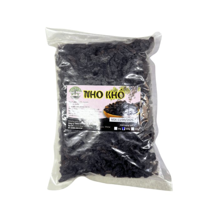 nho-kho-den-ntv-500g-700x700 Nho Khô Đen (1kg) - Ảnh 1
