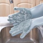 Găng Tay Rửa Chén Silicon - Ảnh 4