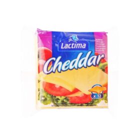 Phô Mai Lát Cheddar Lactima (200g - 12 Miếng)