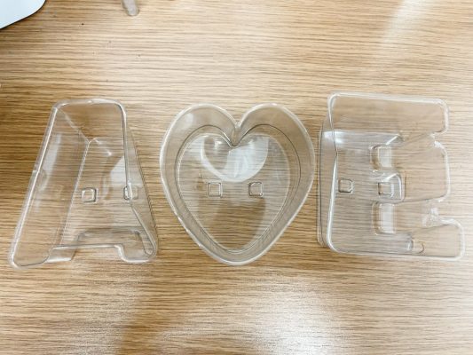 7 Bô 3 Khuôn Mousse Chữ Anh Yêu Em