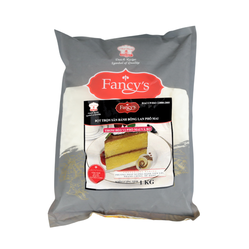 bot-bong-lan-pho-mai-fancys Bột Trộn Sẵn Bông Lan Phô Mai Fancy's (1kg) - Ảnh 1