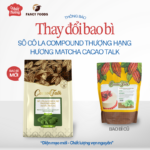 Sô Cô La Compound Thượng Hạng Hương Matcha Cacao Talk - Dạng Nút Áo (1 kg) - Ảnh 2