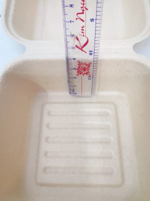 hop ba mia 01 Hộp Bã Mía Vuông Màu Nâu (B003)