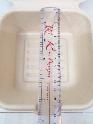 hop ba mia 02 Hộp Bã Mía Vuông Màu Nâu (B003)