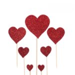 Set Cây Cắm Trái Tim Trang Trí Bánh - Ảnh 3