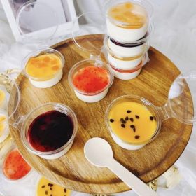 Hủ Nhựa Đựng Sốt Nắp Liền 2oz