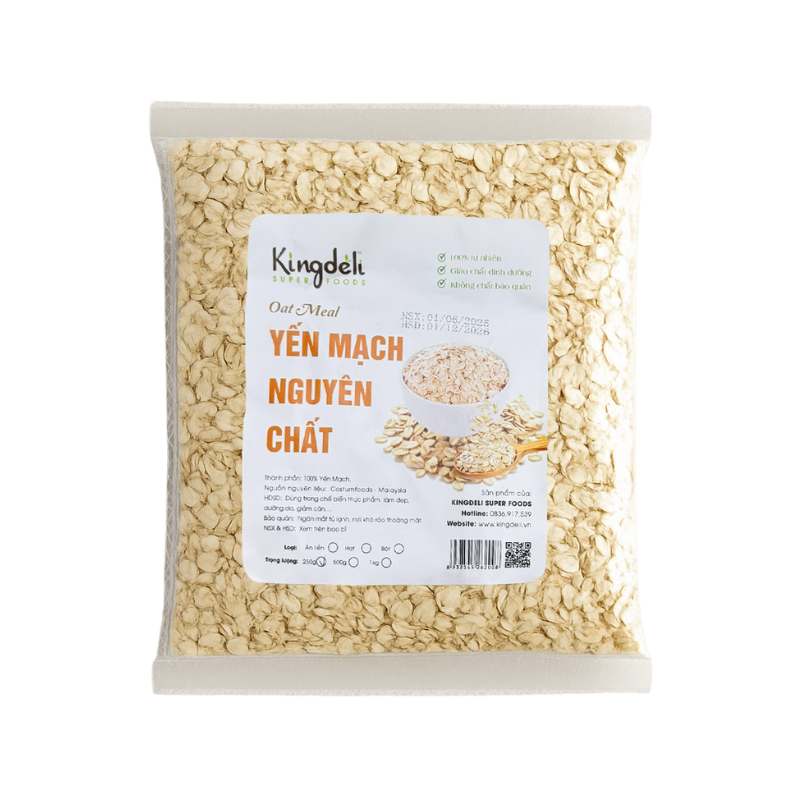 yen-mach-hat-kingdeli Yến Mạch Hạt Kingdeli (250g) - Ảnh 1