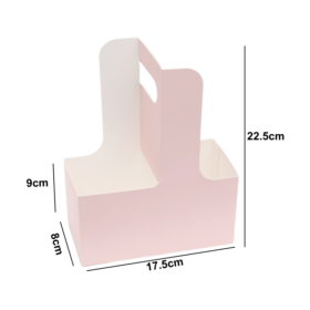 Hộp 2 Ngăn Cắm Hoa Đựng Trà