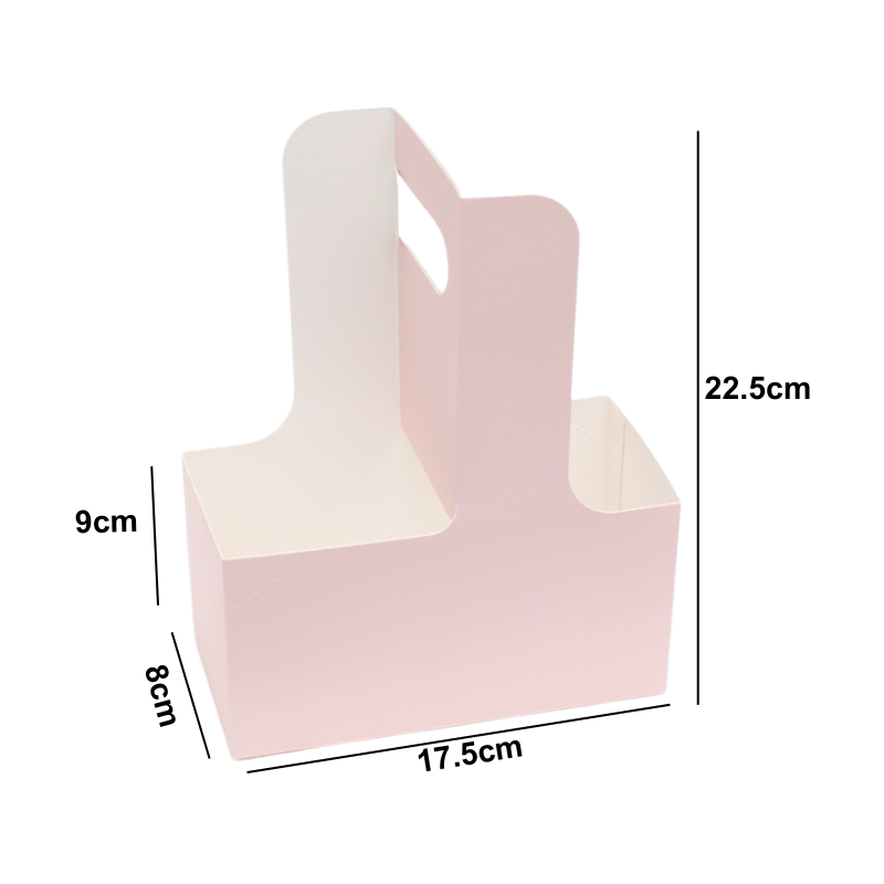 hop-2-ngan-giay Hộp 2 Ngăn Cắm Hoa Đựng Trà - Ảnh 1