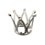 Vương Miện Kim Loại Mini Bạc