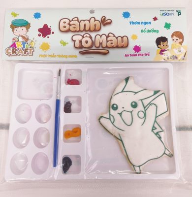 Bánh Quy Tô Màu (12cm) 1 banh to mau 01 Bánh Quy Tô Màu (12cm)