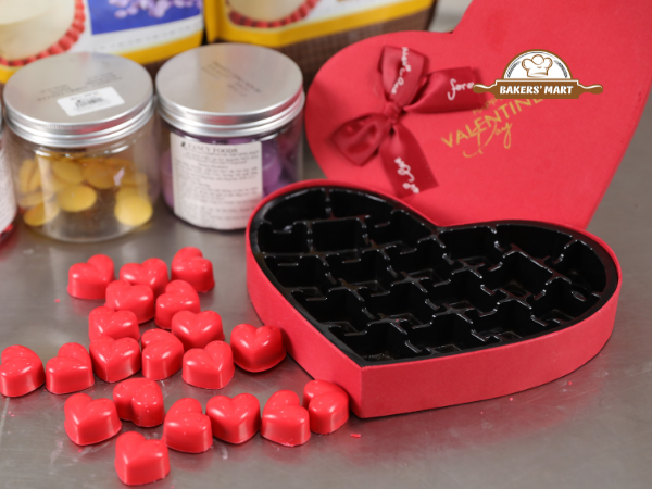 Làm sô cô la cho ngày Valentine