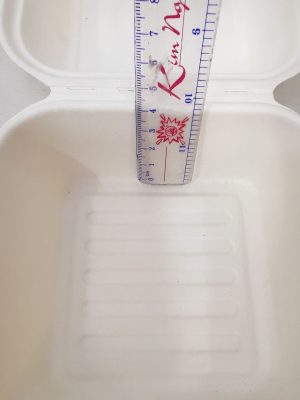 hop ba mia vuong 01 Hộp Bã Mía Vuông Màu Trắng(B003)