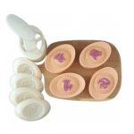 Khuôn Trung Thu Thỏi Vàng 4 Mặt