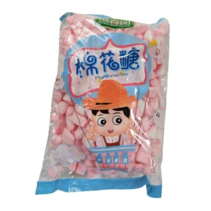 Kẹo Xốp Marshmallow Tim Hồng (1Kg)