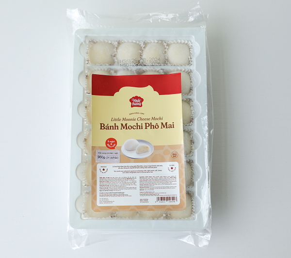 banh mochi pm1.jpg Bánh Mochi Phô Mai Nhất Hương (960g - 24 cái)