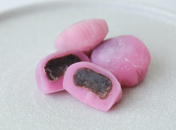 dau do mochi1 Bánh Mochi Đậu Đỏ Nhất Hương (960g – 24 cái)
