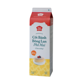 Cốt Bánh Bông Lan Phô Mai Nhất Hương (Chưa Nướng) (1kg)