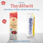Kem Trang Trí Bánh Creamy Whip Ngà Nhất Hương - A2 (1 kg) - Ảnh 3