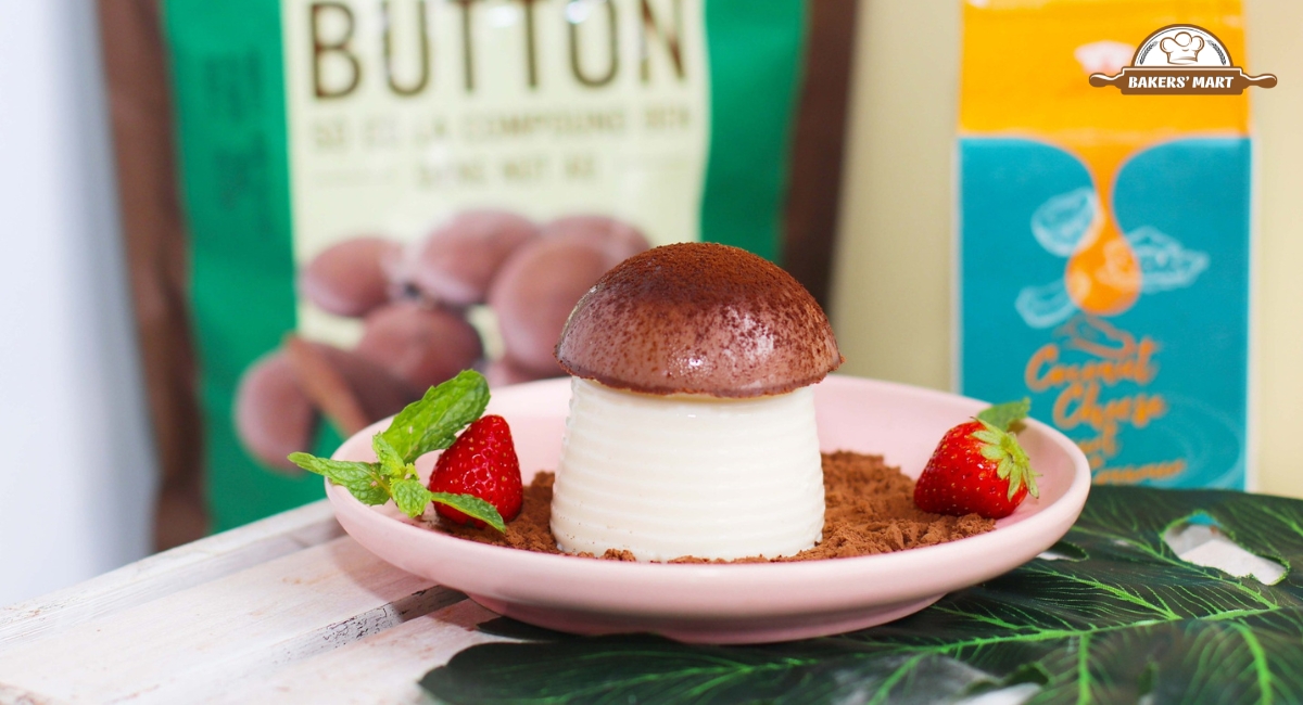Học cách làm Pudding Milo Nấm hot trend cực dễ 1 Pudding Milo Nấm