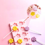 D1000 - Khuôn Silicon Hoa Làm Kẹo Mút - Giao màu ngẫu nhiên - Ảnh 2