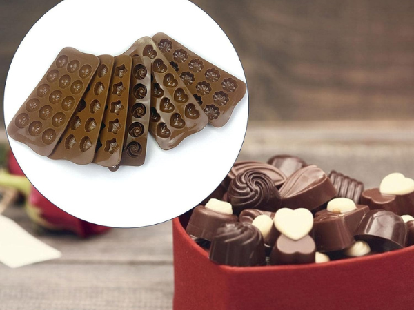 Bỏ túi các dòng khuôn làm sô cô la cho ngày Valentine cực xinh 2 Khuôn làm sô cô la cho ngày Valentine